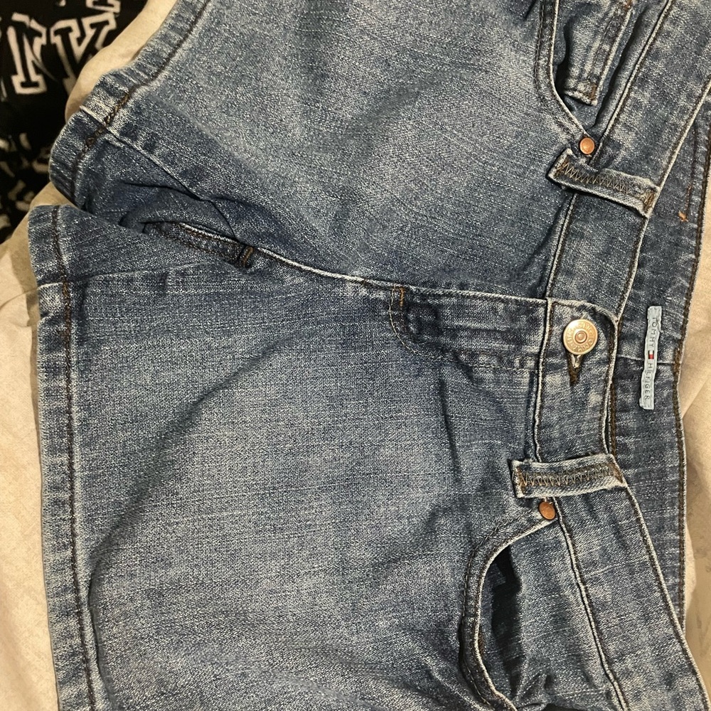 Tommy Hilfiger Light Blue Straight Leg Jeans